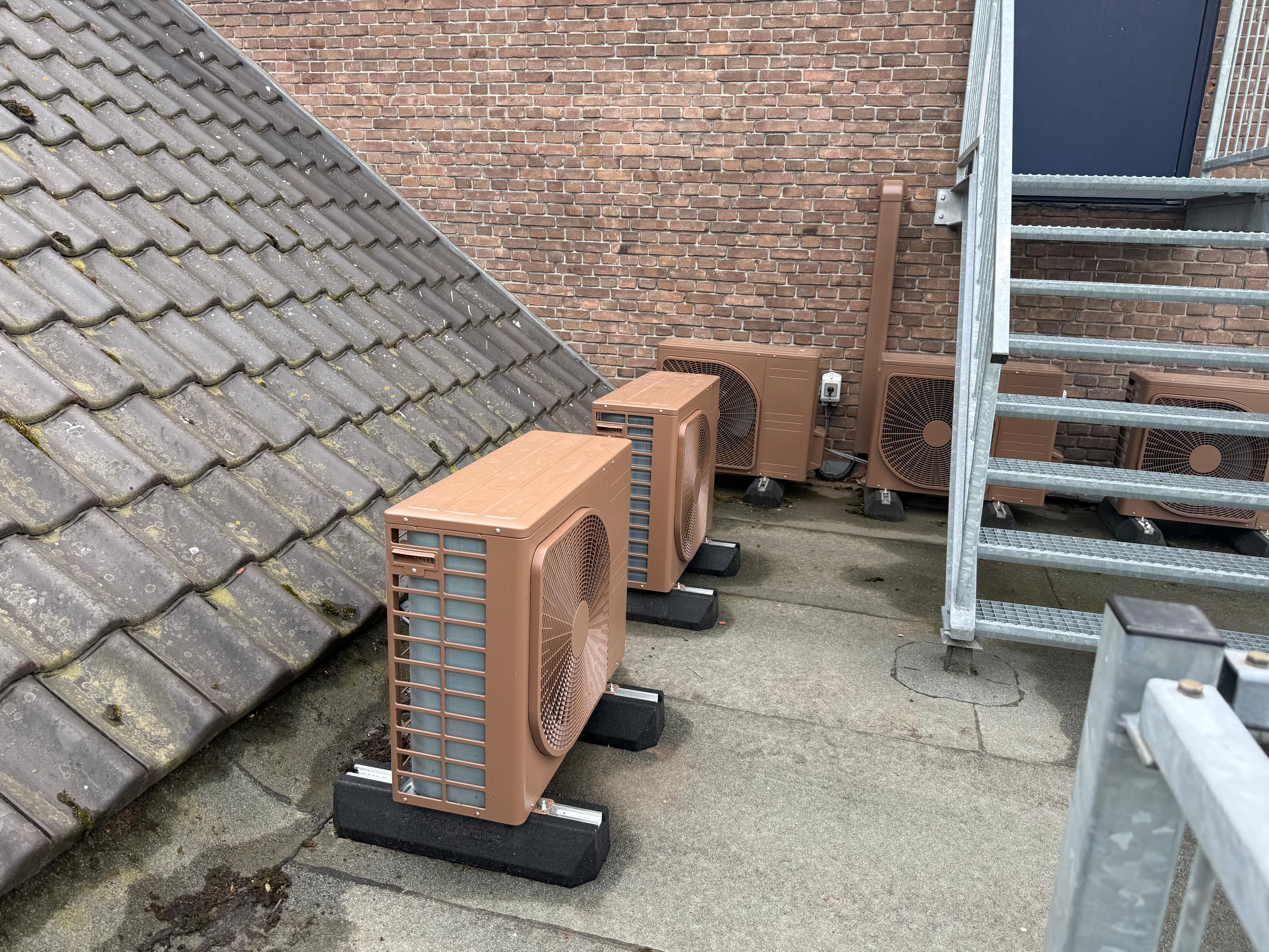 Airconditioning Klaslokalen school